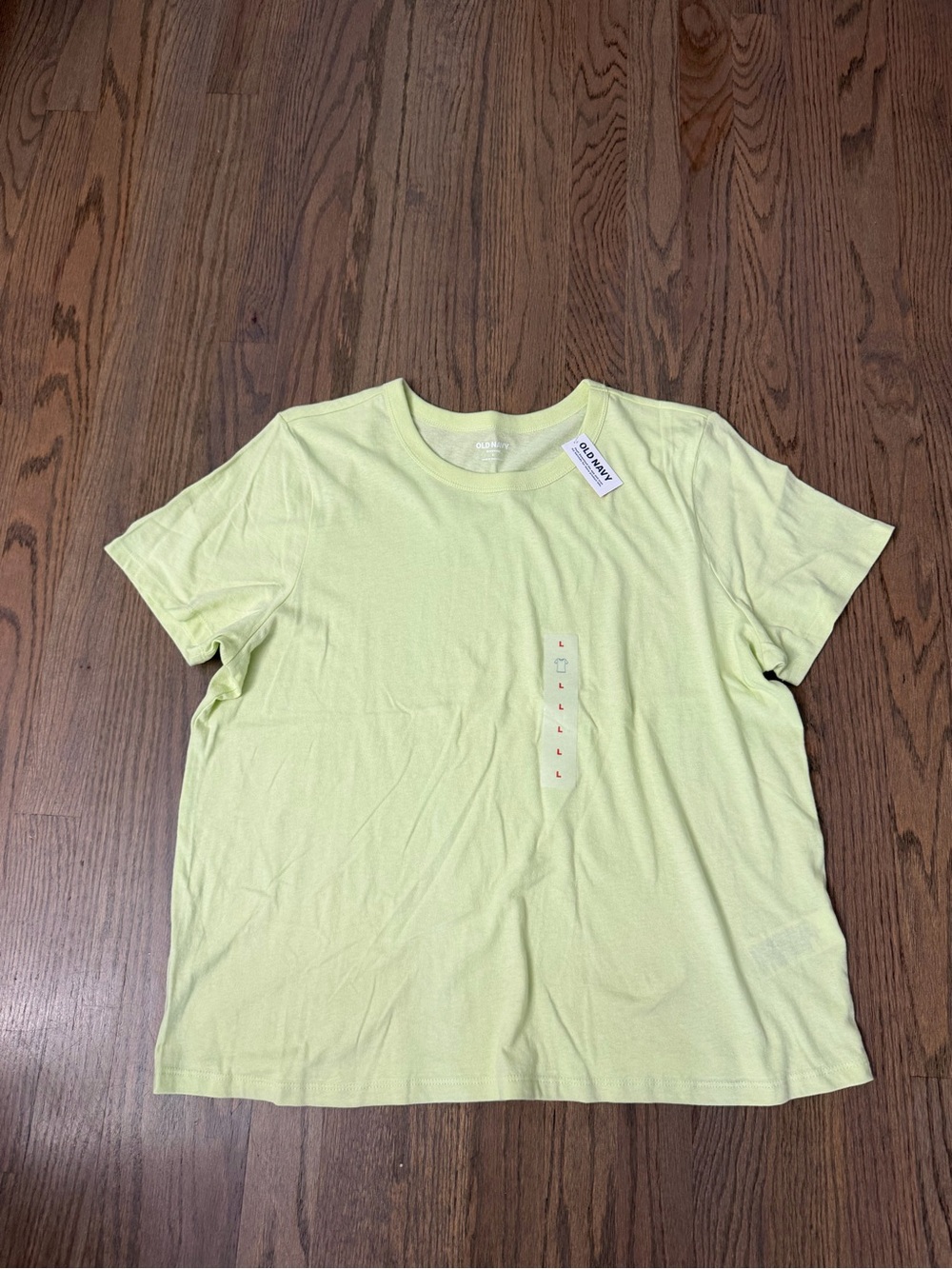 Old Navy Women’s Light Lime Everywear Short Sleeve Tee Shirt - NWT!